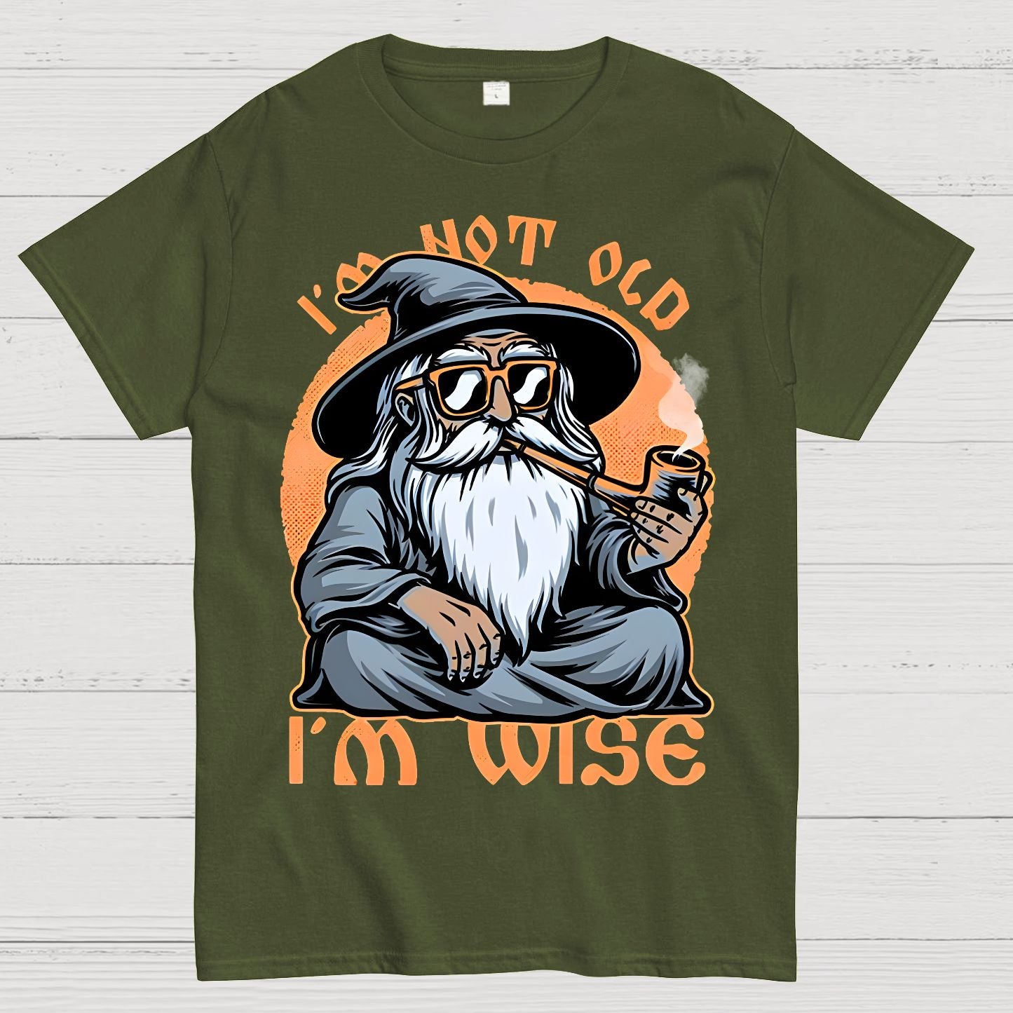 Wise Old Wizard Geek T-Shirt