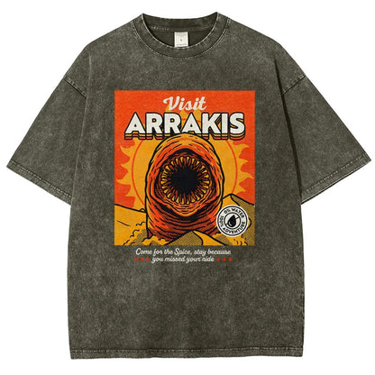 Come For The Spice Vintage Distressed T-shirt
