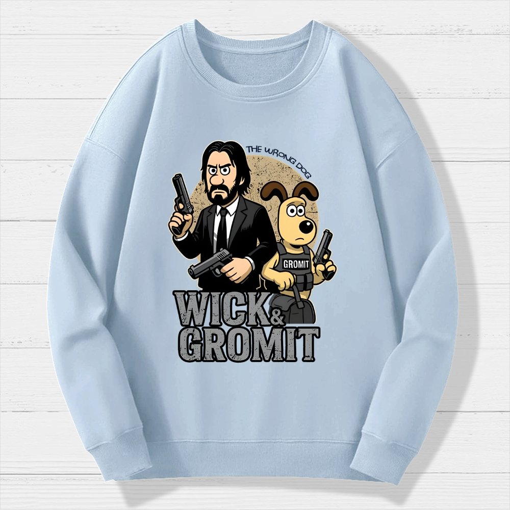 The Wrong Dog Geek Cotton Sweatshirt
