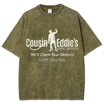 Neighbor Joe's Septic Services Vintage Distressed T-shirt