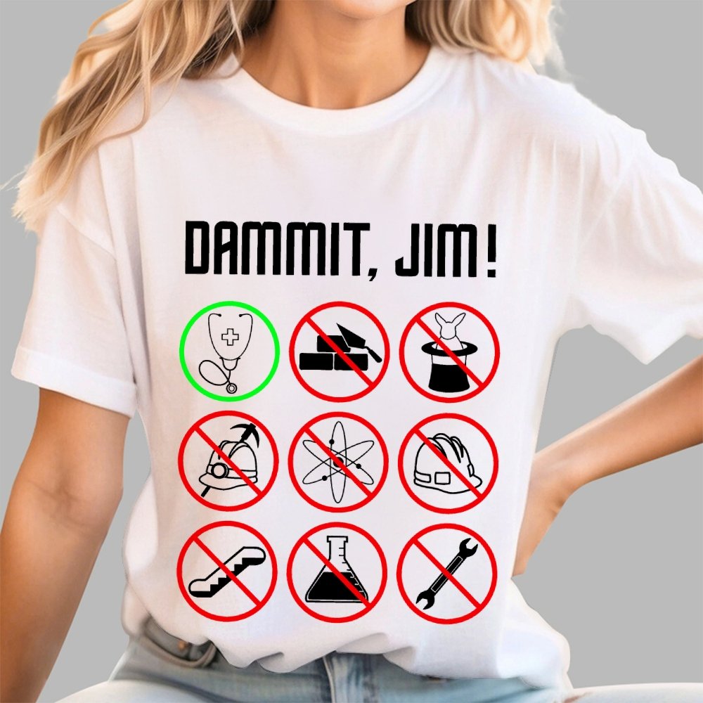 Darn It Jim Geek T-Shirt