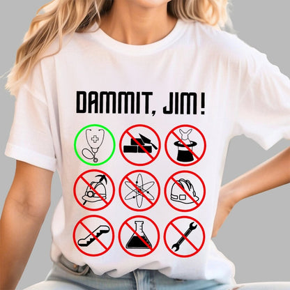 Darn It Jim Geek T-Shirt