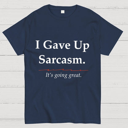 Sarcastic Resolution Unisex Geek T-Shirt