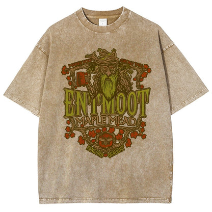 Enchanted Maple Mead Vintage Distressed T-shirt