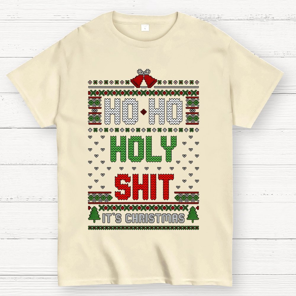 Ho Ho Holy Shit It's Christmas Geek T-Shirt