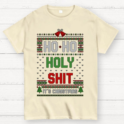 Ho Ho Holy Shit It's Christmas Geek T-Shirt