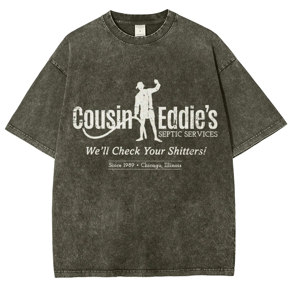 Neighbor Joe's Septic Services Vintage Distressed T-shirt