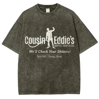 Neighbor Joe's Septic Services Vintage Distressed T-shirt