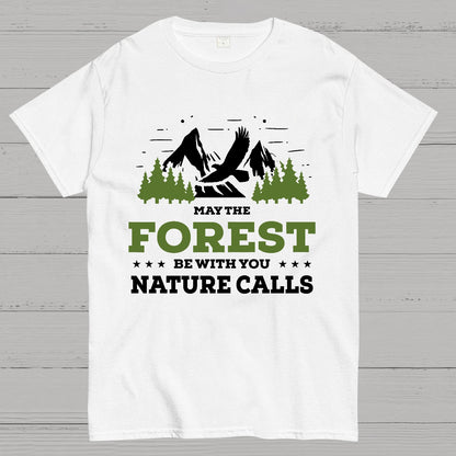 May The Forest Be With You, Breathe Naturally Geeky T-Shirt