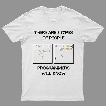 Programmer Will Know Geeky T-Shirt