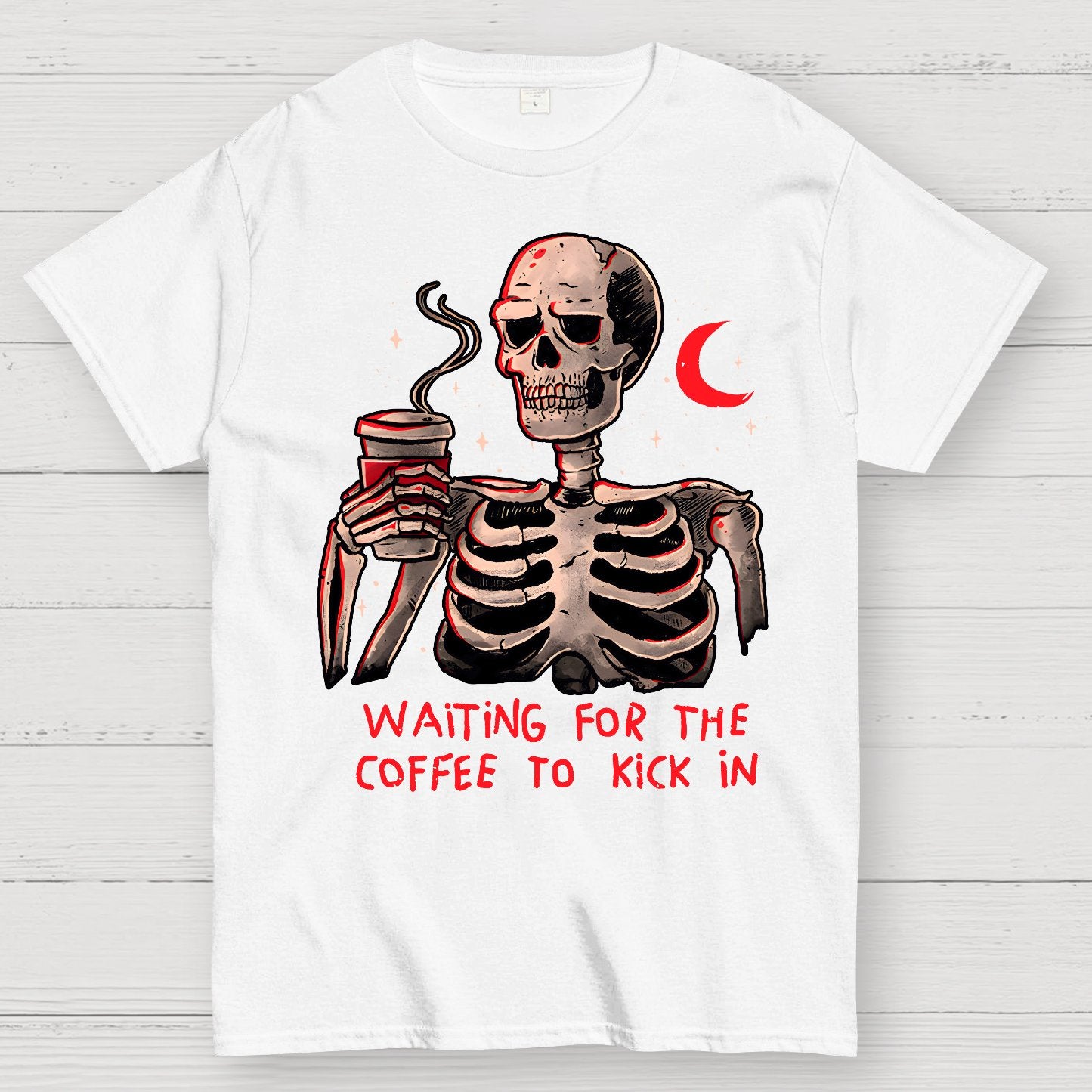 Coffee Keeps Me Alive Geek T-Shirt