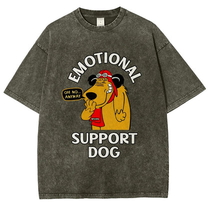 Support Or Not? Vintage Distressed T-shirt
