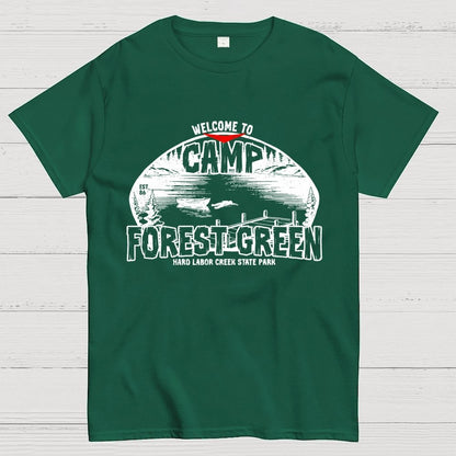 Camp Forest Green Geek T-Shirt