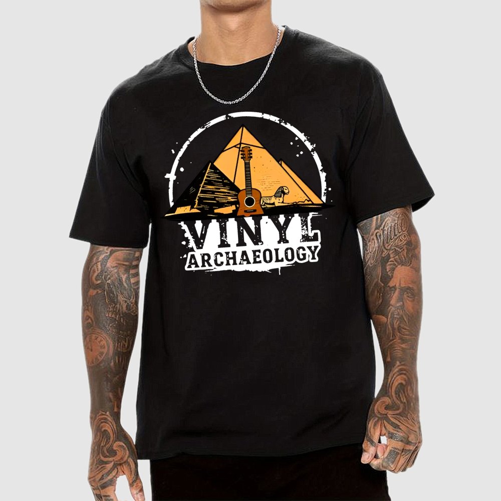 Vinyl Archaeology Unisex Geek T-Shirt
