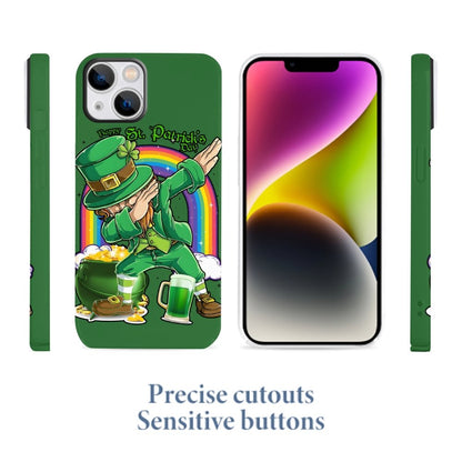 St. Patrick's Day Lucky Green Print Phone Cases