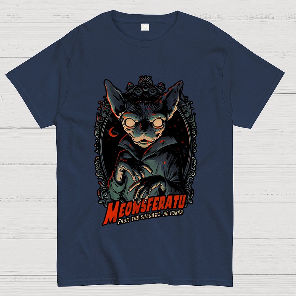 He Purrs Geek T-Shirt