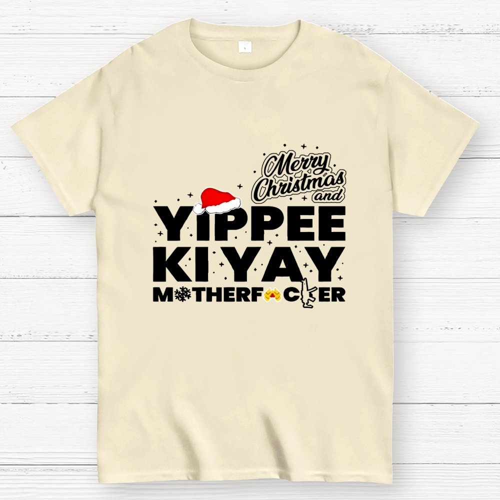 Merry Christmas and yippee ki yay motherf*cker Geek T-Shirt