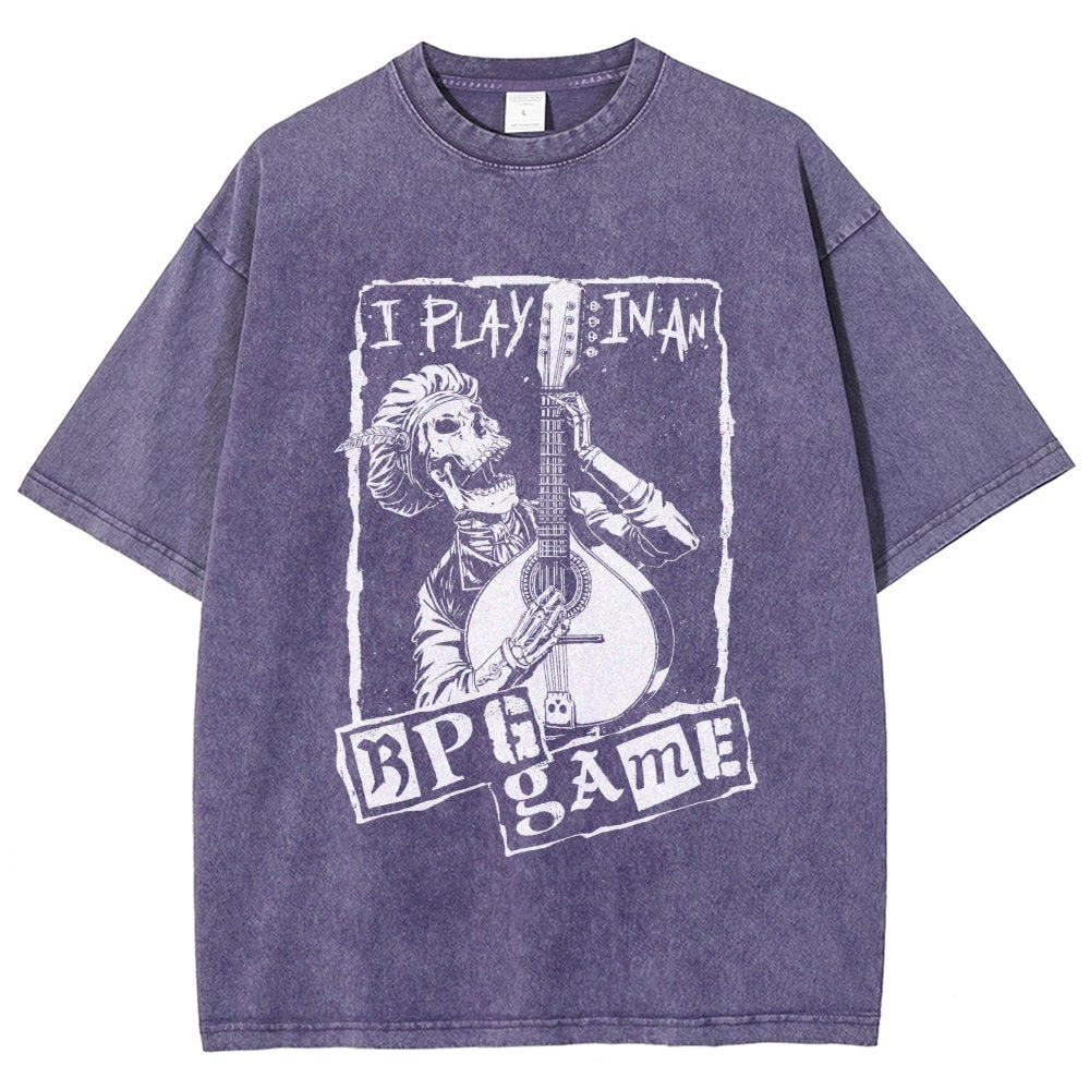 Play In An RPG Game Vintage Distressed T-shirt