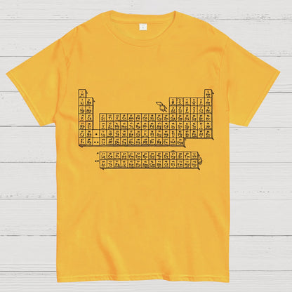 Questionable Table of Elements Geeky T-Shirt