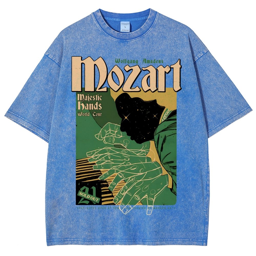 Rock Me Amadeus Vintage Distressed T-shirt