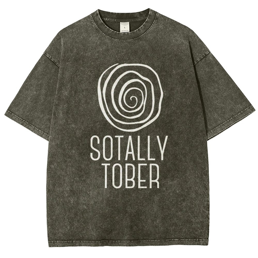 Sotally Tober Vintage Distressed T-shirt