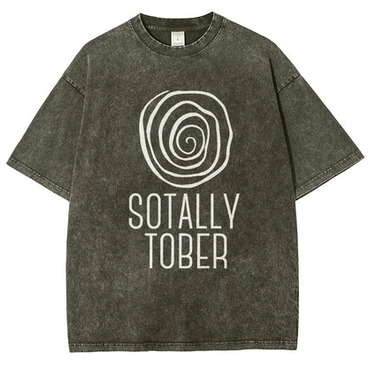 Sotally Tober Vintage Distressed T-shirt