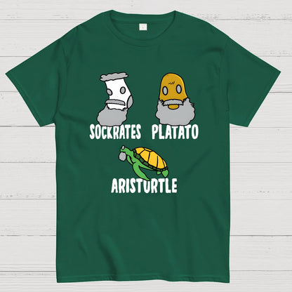 SOCKRATES PLATATO ARISTURTLE Geek T-Shirt