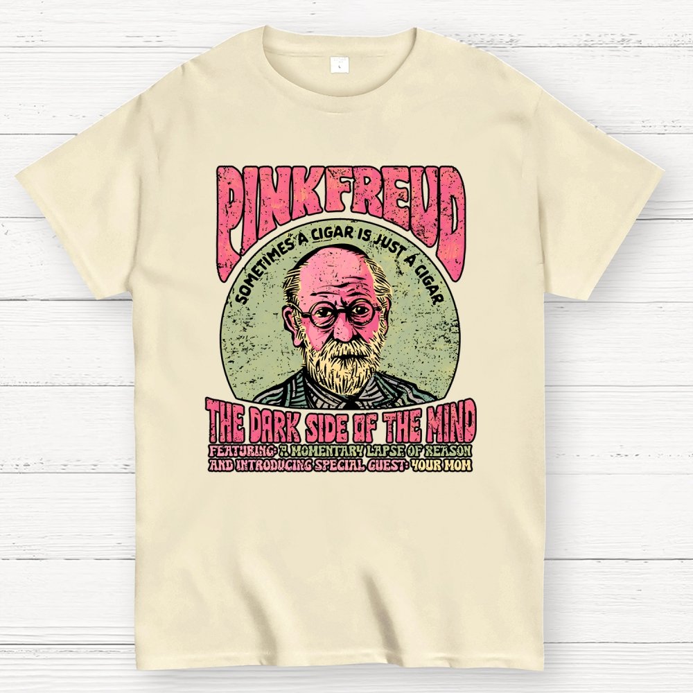 Pink Freud Geek T-Shirt