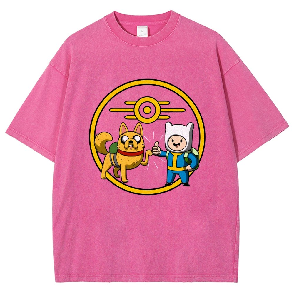 Wasteland Time Vintage Distressed T-shirt