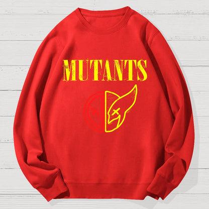 Mutants Band Geek Cotton Sweatshirt