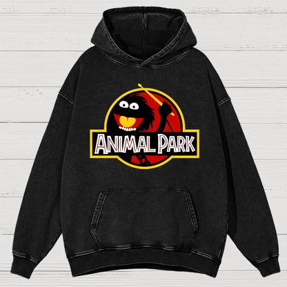 Animal Park Vintage Distressed Hoodie