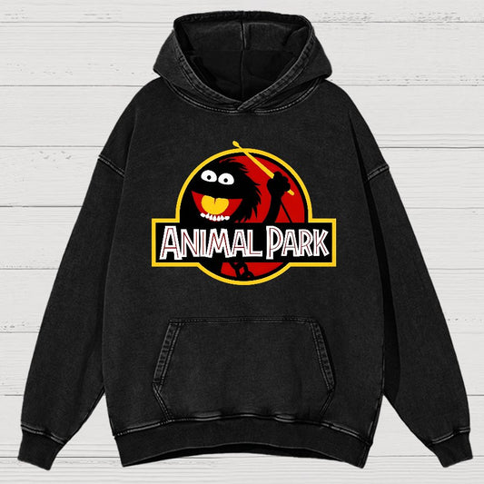 Animal Park Vintage Distressed Hoodie