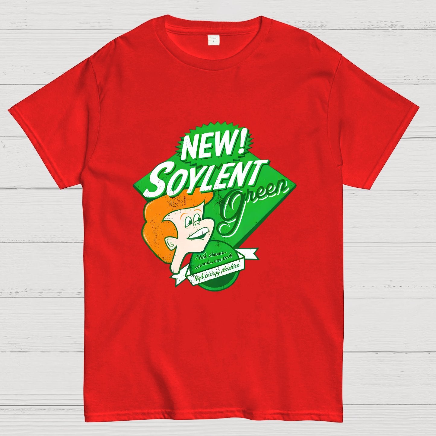 New Soylent Green Sarcasm Geeky T-Shirt