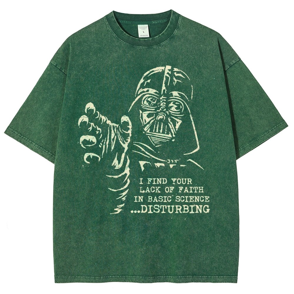 Basic Science Vintage Distressed T-shirt