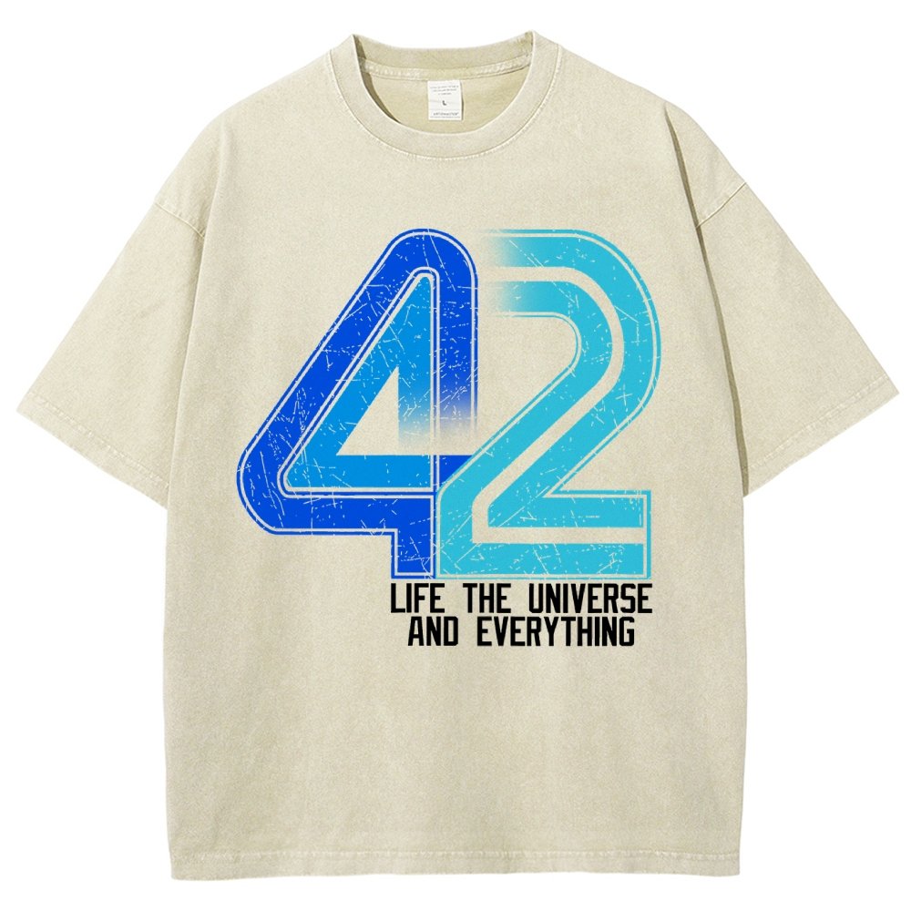 42 Ultimate Secret Vintage Distressed T-shirt