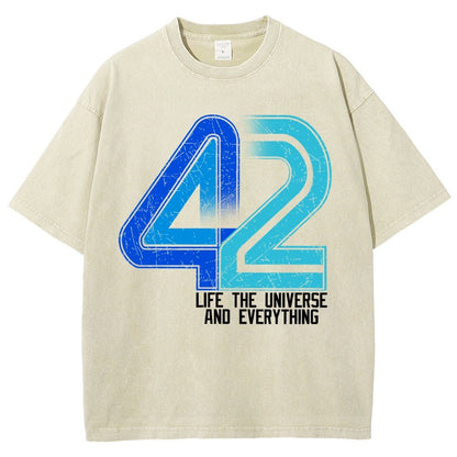 42 Ultimate Secret Vintage Distressed T-shirt