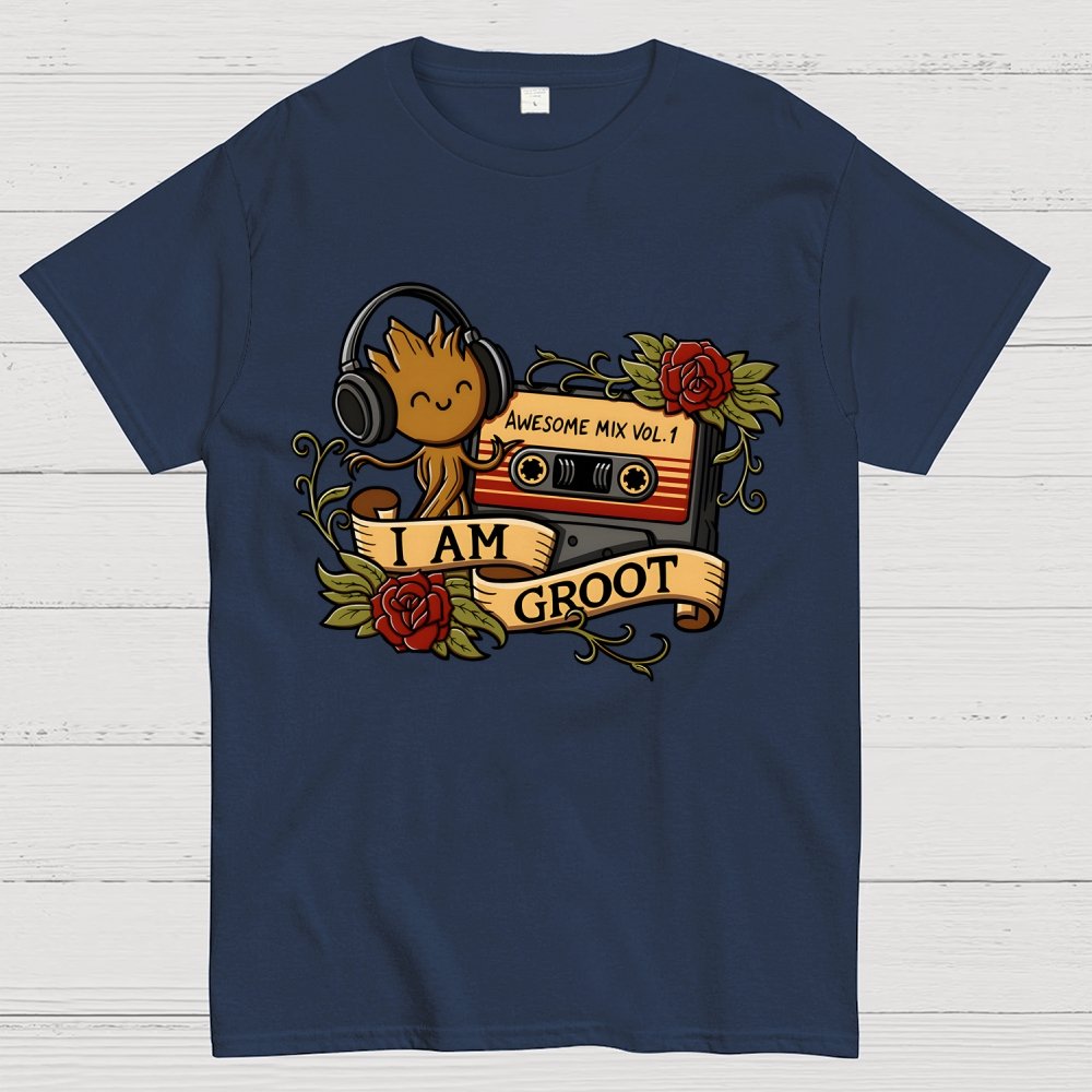 Awesome Mix Tape Tattoo Geek T-Shirt