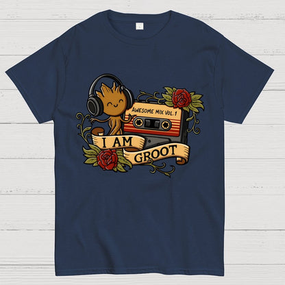Awesome Mix Tape Tattoo Geek T-Shirt