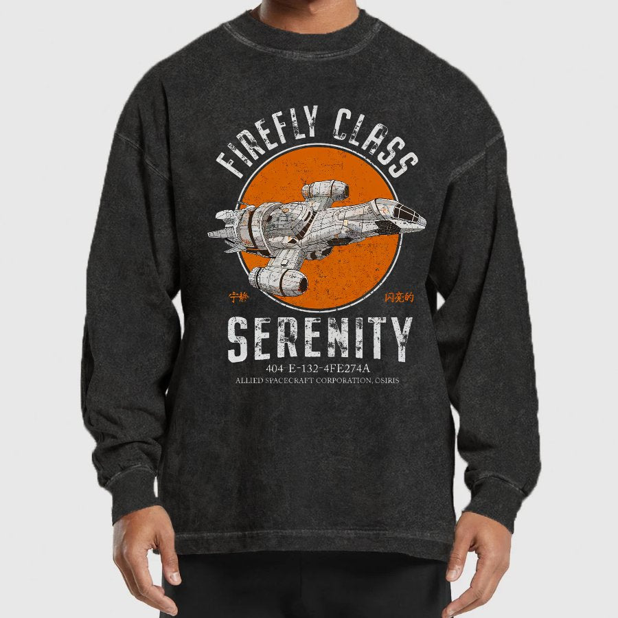 Retro Smugglers Washed Long Sleeve Tee