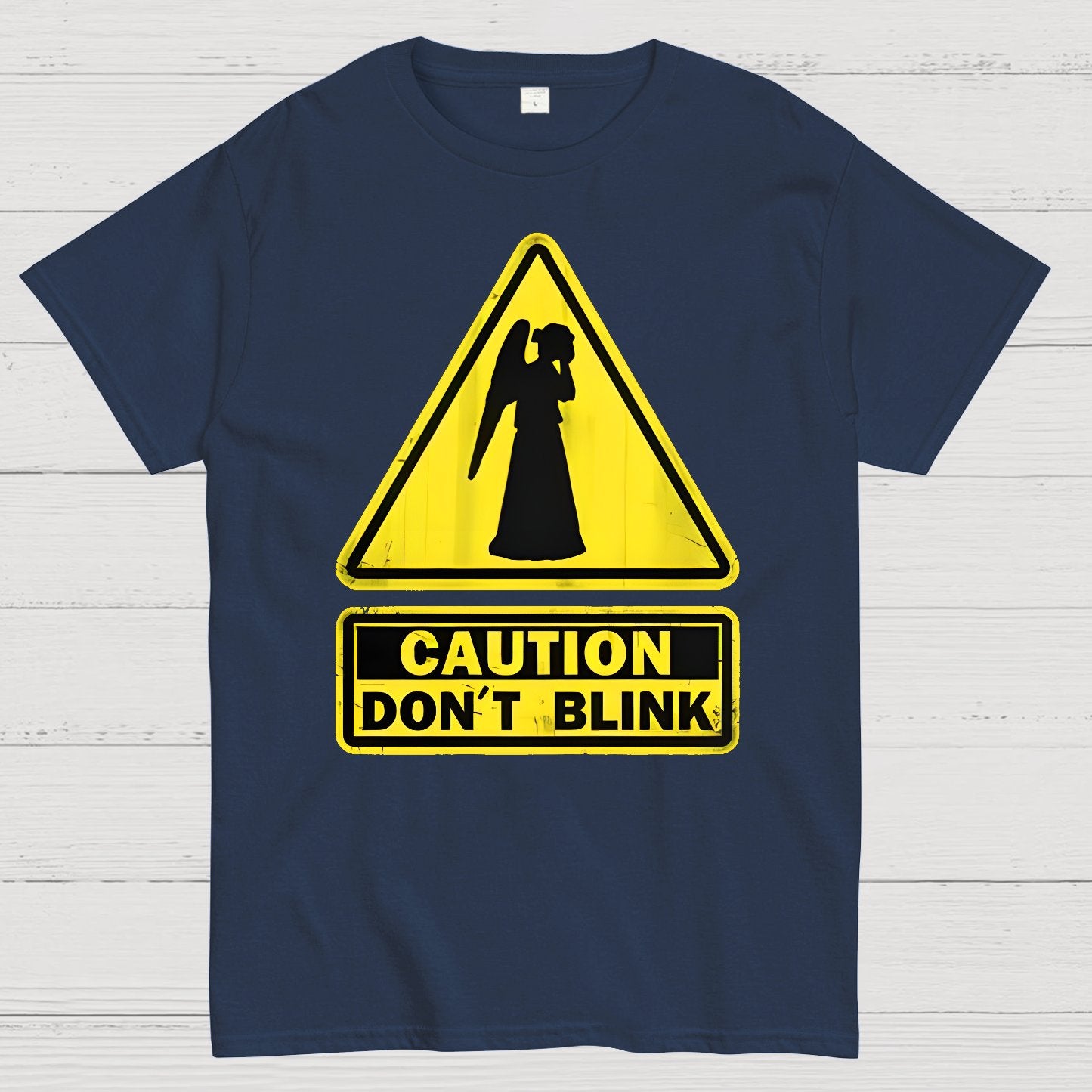 Warning Don’t Blink Geek T-Shirt