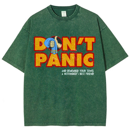 Pon't Panic Vintage Distressed T-shirt