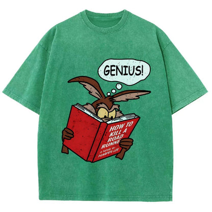 Genius Plan Vintage Distressed T-shirt