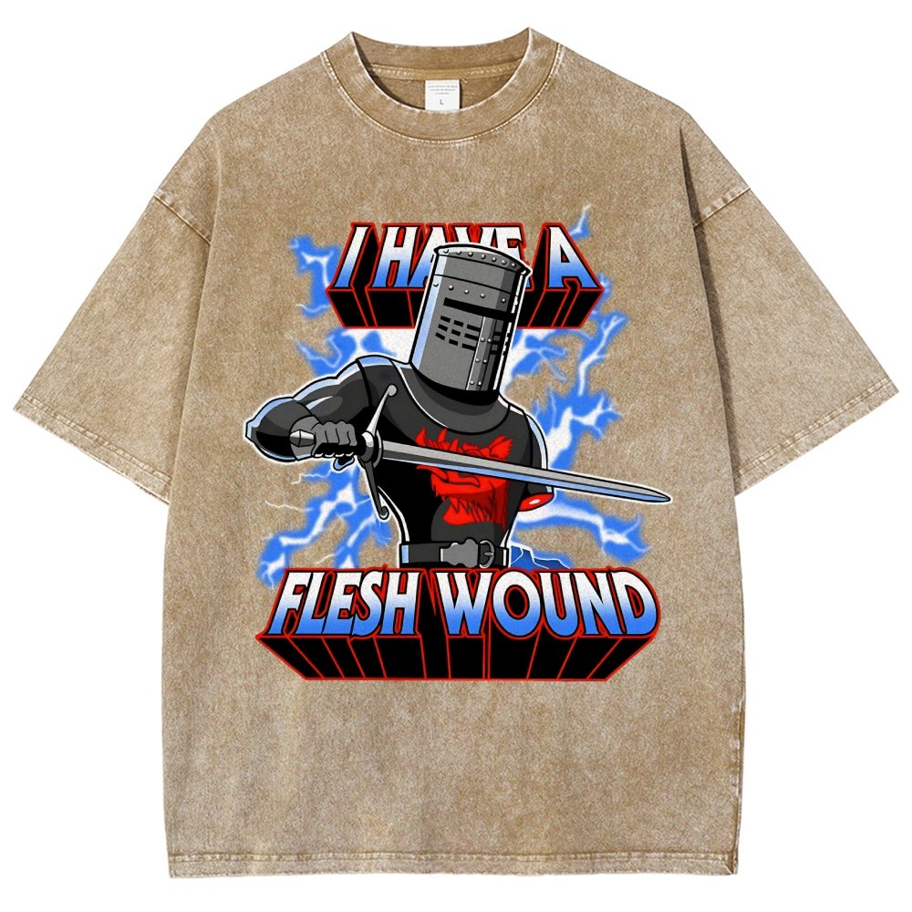 I Have A Flesh Wound Vintage Distressed T-shirt