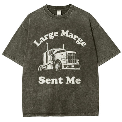 Large Marge Sent Me Vintage Distressed T-shirt