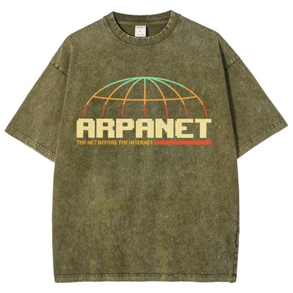 Retro Network Vintage Distressed T-shirt