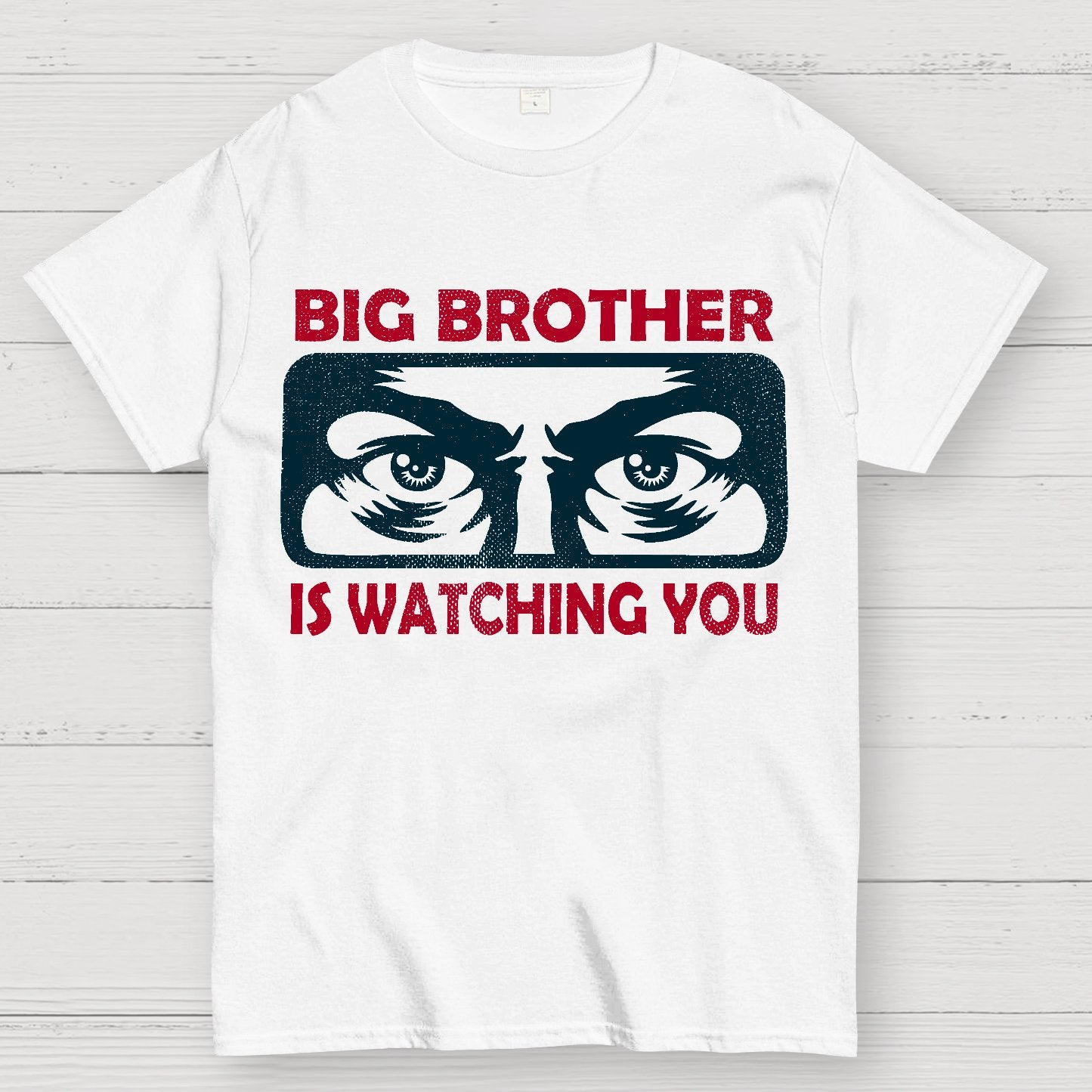 Ministry Of Truth Big Brother Is Watching You Sarcasm Geek T-Shirt