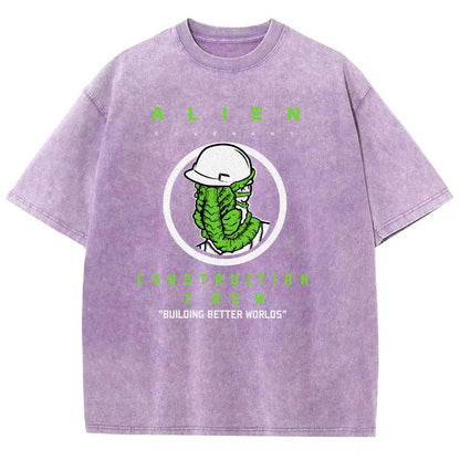 Mystery Construction Company Vintage Distressed T-shirt