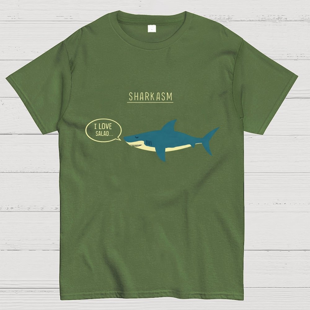 Sharkasm Geek T-Shirt