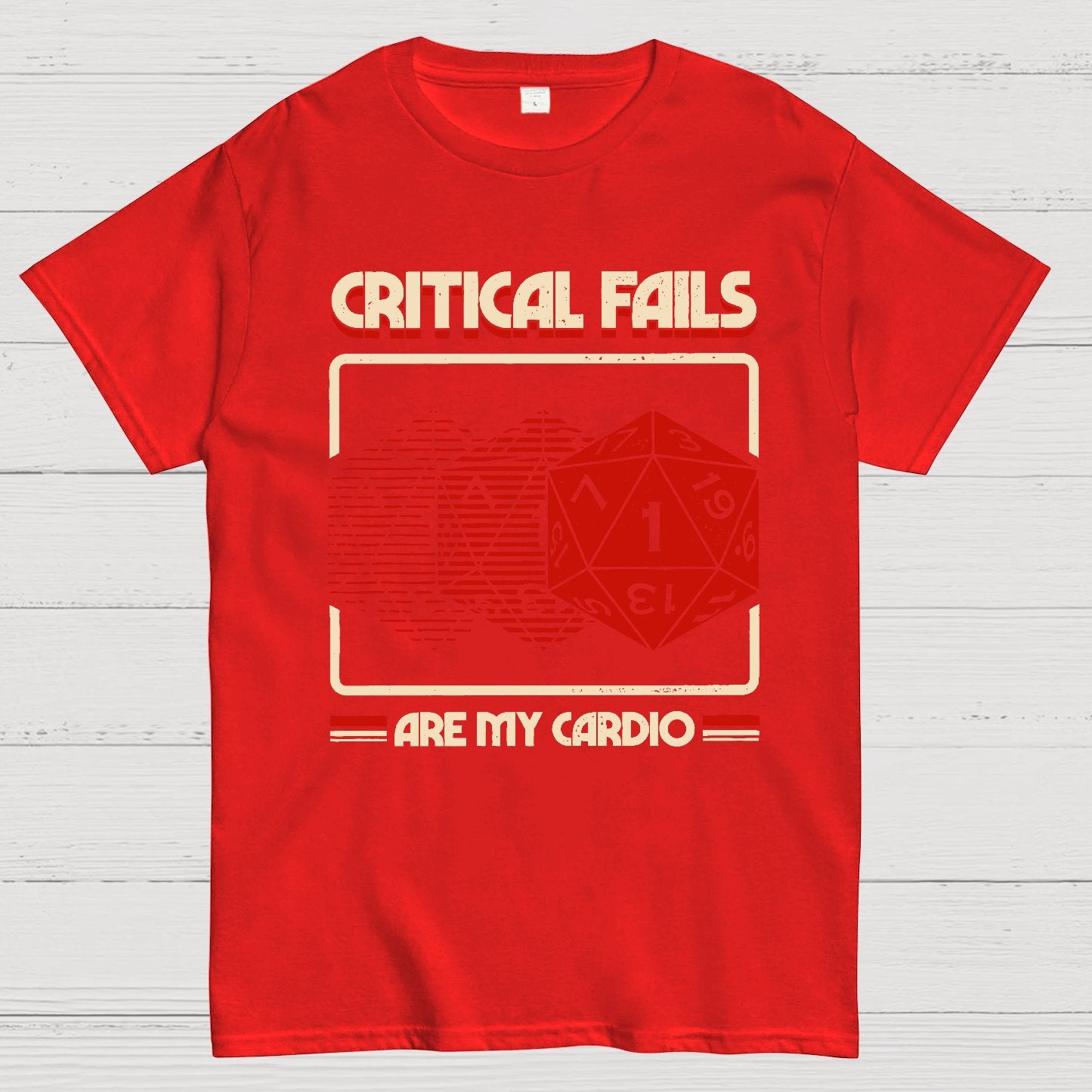Critical Fails Are My Cardio Geek T-Shirt