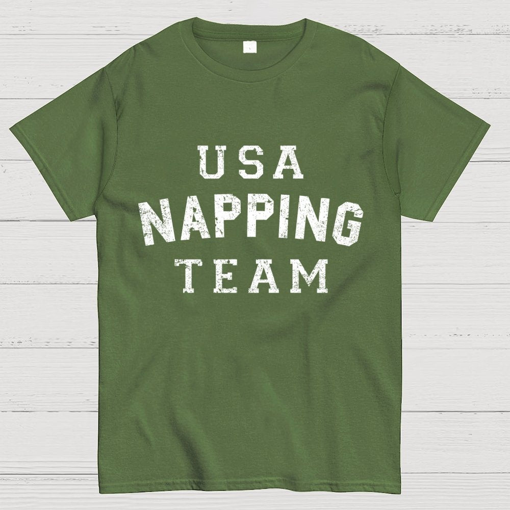 USA Napping Team Unisex Geek T-Shirt